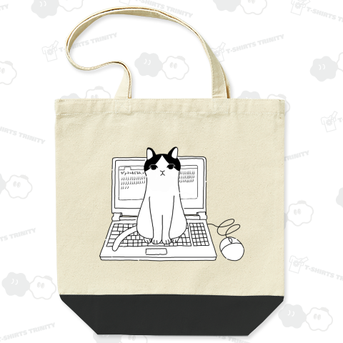 かまって猫・ハチワレ