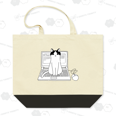 かまって猫・ハチワレ