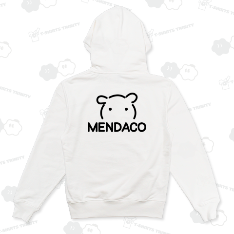 背中側にプリントされるMENDACO