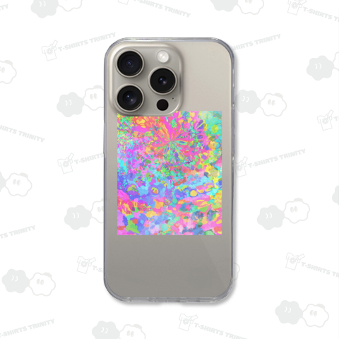 サイケデリックな花の園