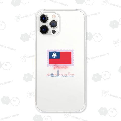 Taiwan flag-国旗/切手/台北101/英字/台湾