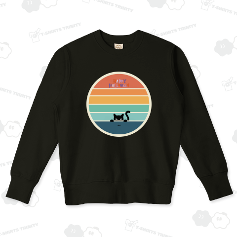 Happy Halloween-喵喵/漢字/繁体字/レトロ/ビンテージ/台湾