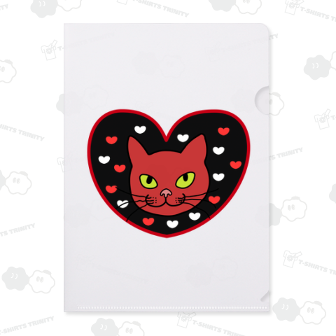ハートと猫ちゃん