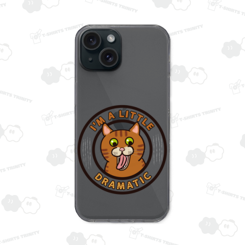 ちょっと大げさな茶トラ猫