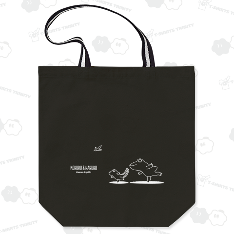 コルルとハルル 003 + LOGO(ホワイト)