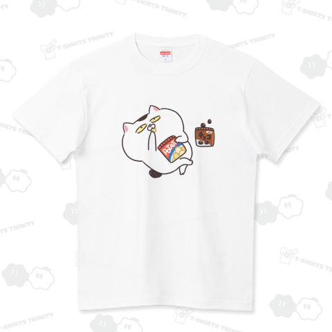 だらだらポテチ ハイクオリティーTシャツ(5.6オンス)
