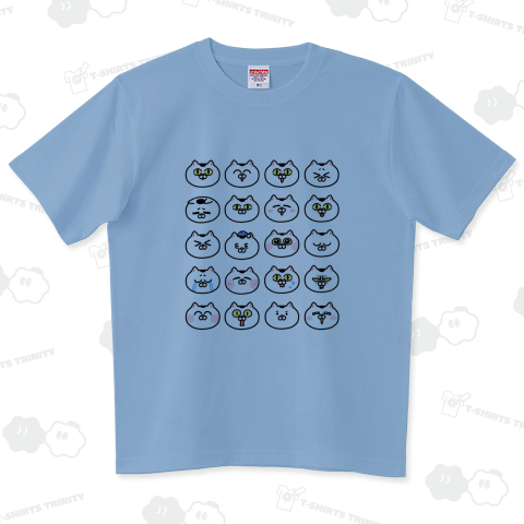 いっぱいねこちゃんだもの ハイグレードTシャツ(6.2オンス)