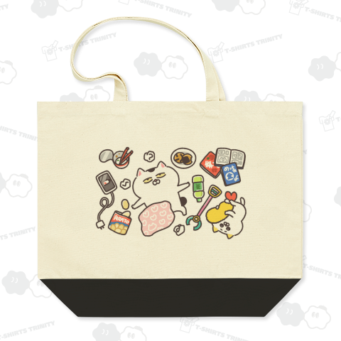 汚部屋でねこちゃんA(横)