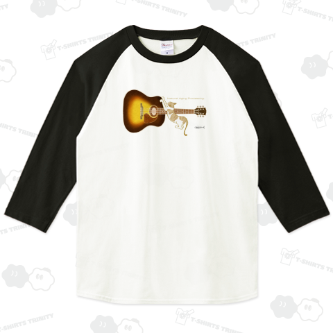 アコースティックギターといたずらネコのフックくん/J-45 ver.