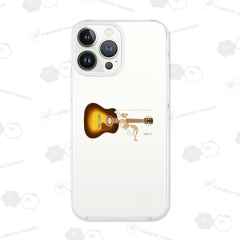 アコースティックギターといたずらネコのフックくん/J-45 ver.