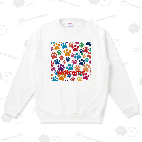 カラフルな肉球