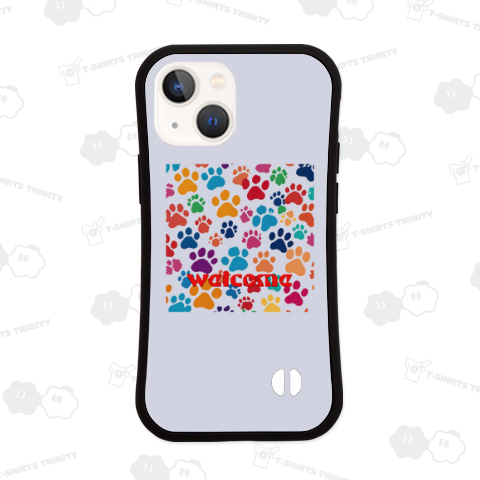 カラフルな肉球