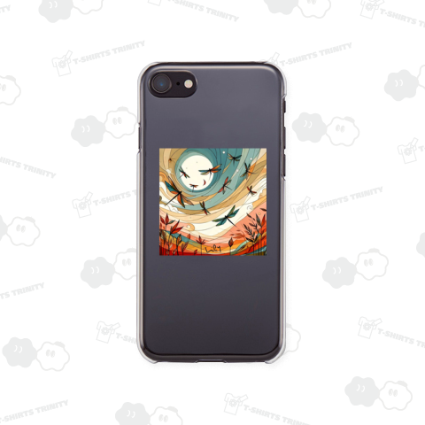 トンボと秋の空