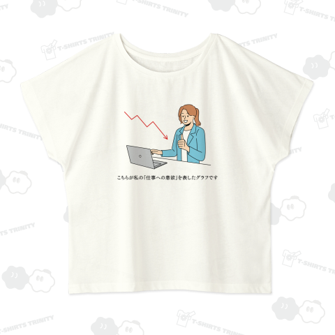 こちらが私の仕事への意欲を表したグラフです