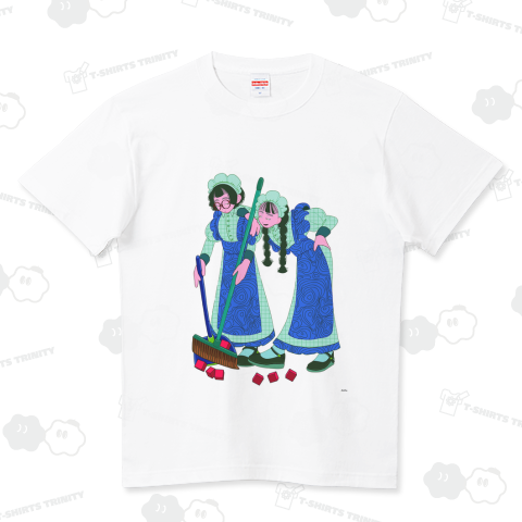 からかいメイド ハイクオリティーTシャツ(5.6オンス)