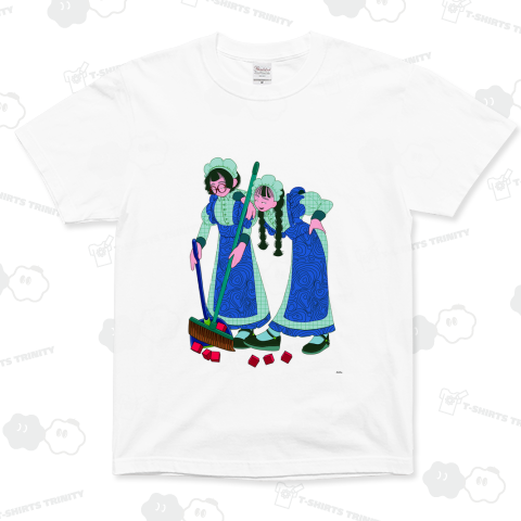 からかいメイド スーパーヘビーTシャツ(7.4オンス)