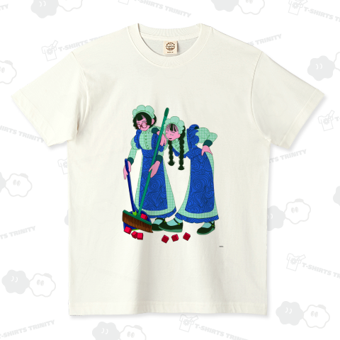 からかいメイド オーガニックコットンTシャツ(5.3オンス)