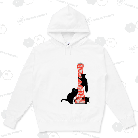 こら!神戸ポートタワーに登らない!爪を研がない!噛まない!