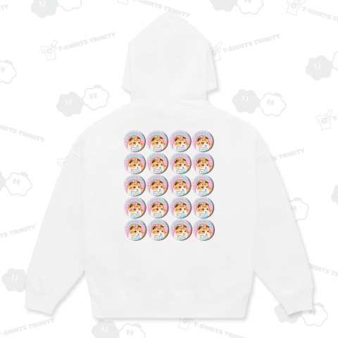 【バックプリント】推し活(スコティッシュ推し)缶バッジいっぱい