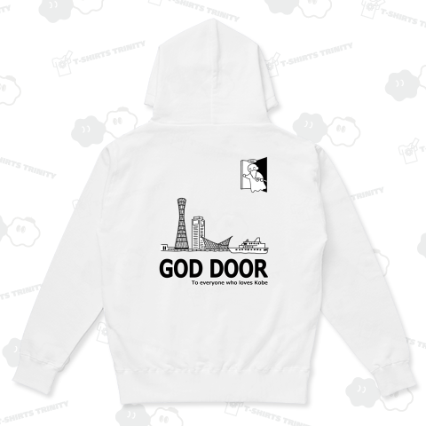 【バックプリント】ご当地もの!神戸の英訳デザイン!