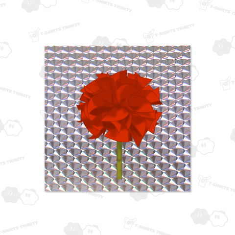 秋祭りのしで棒(赤色)