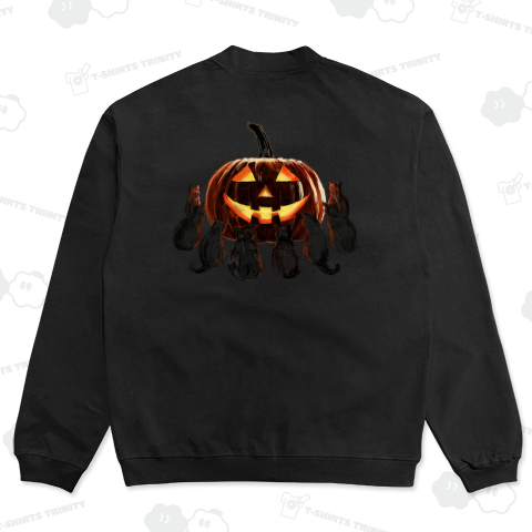 【バックプリント】ハロウィンってあったかいの?(水彩)