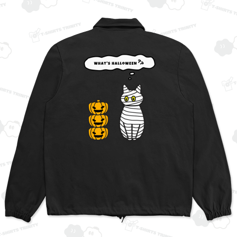【バックプリント】ハロウィンの意味がわからないネコちゃん②