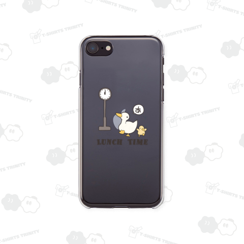 あ!昼だ! iPhone新SE クリアケース