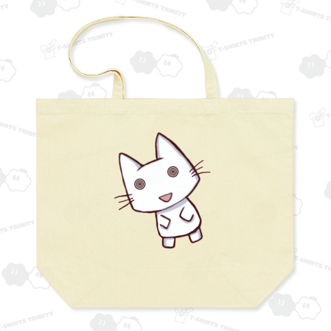 クマチビ屋公式 落書き風グルグル白猫チビちゃん