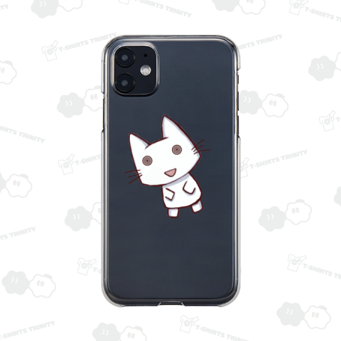 クマチビ屋公式 落書き風グルグル白猫チビちゃん