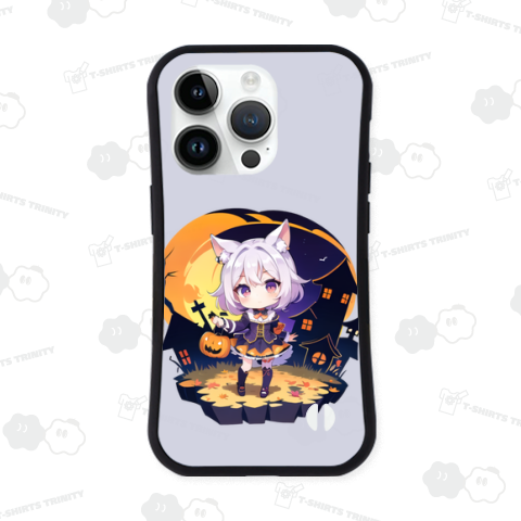 クマチビ屋 チビチャライラスト ケモミミ猫 ハロウィン