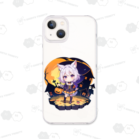 クマチビ屋 チビチャライラスト ケモミミ猫 ハロウィン