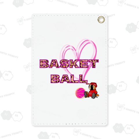 豹柄ロゴデザイン【ピンク】