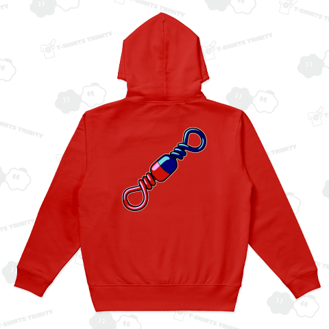 【バックプリント】健康優良不良少年-サルカン青赤