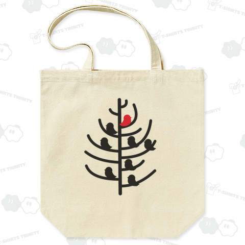 マイペースな赤い鳥