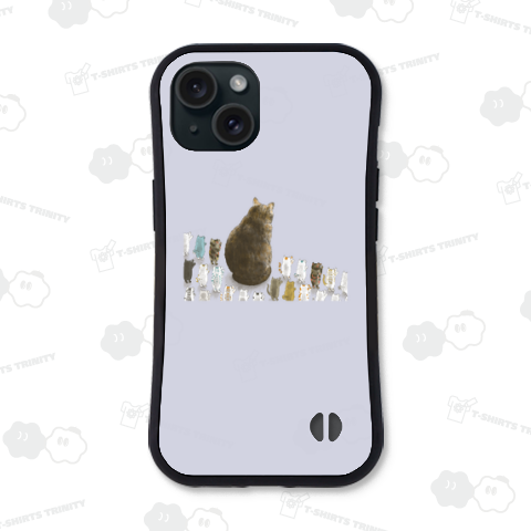 阿波踊りを踊る猫たち