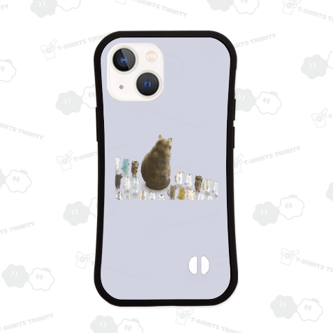 阿波踊りを踊る猫たち