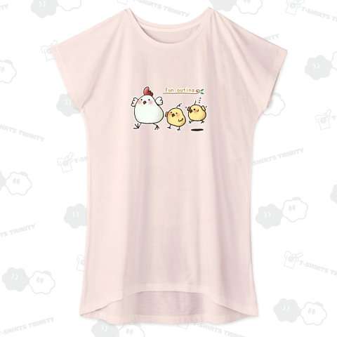 にわとりとひよこの楽しいお出かけ