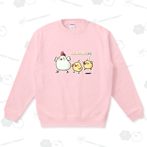 にわとりとひよこの楽しいお出かけ