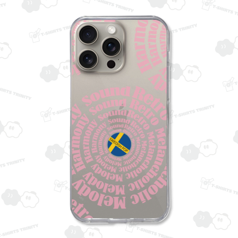 SWEDISH POP スウェーディッシュポップ オリジナル ピンクロゴ