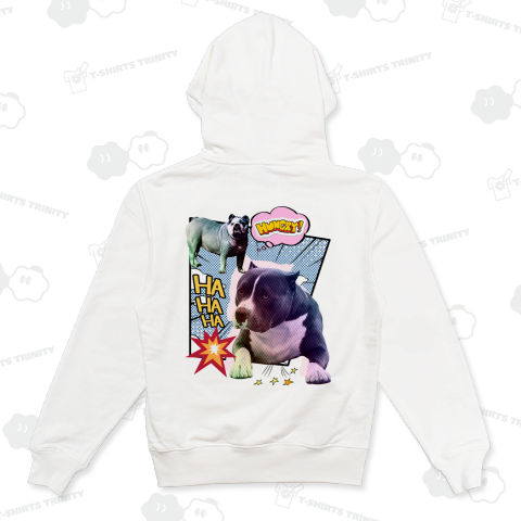 アメコミ風わんちゃん達