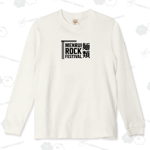 [☆両面(DSP)] 麺類ロックフェス (文字ブラック)