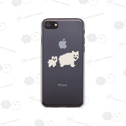 しろくまのおやこ