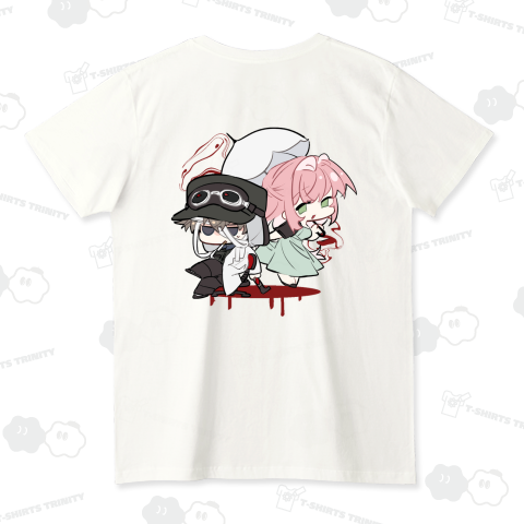 スラムのふたり VネックTシャツ(4.3オンス)