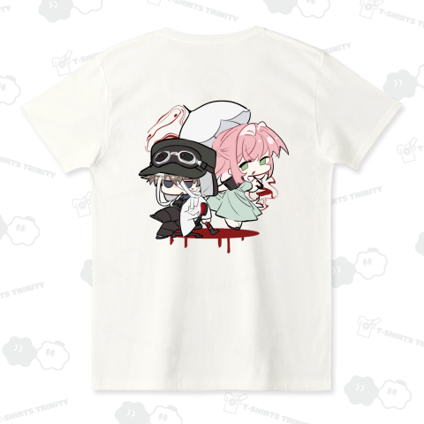 スラムのふたり UネックTシャツ(4.3オンス)