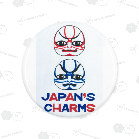 JAPAN'S CHARMS 歌舞伎デザインシャツ