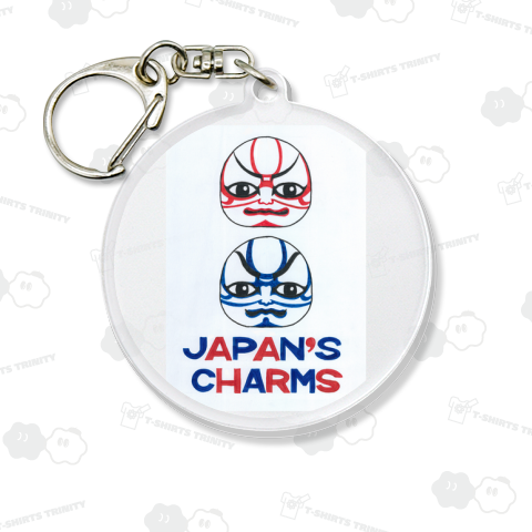 JAPAN'S CHARMS 歌舞伎デザインシャツ