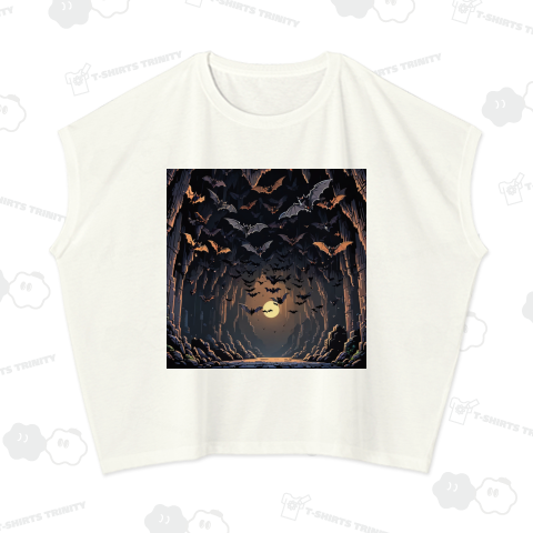 ドット絵のコウモリ