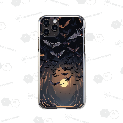 ドット絵のコウモリ