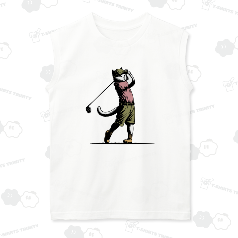 赤シャツゴルフ猫